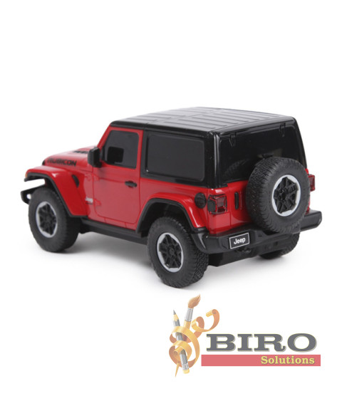 RS Masina cu telecomanda RASTAR 1:24 JEEP Wrangler JL, rosie